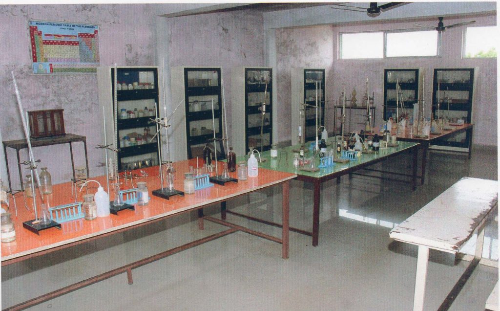 Chemistry Lab Titration setups